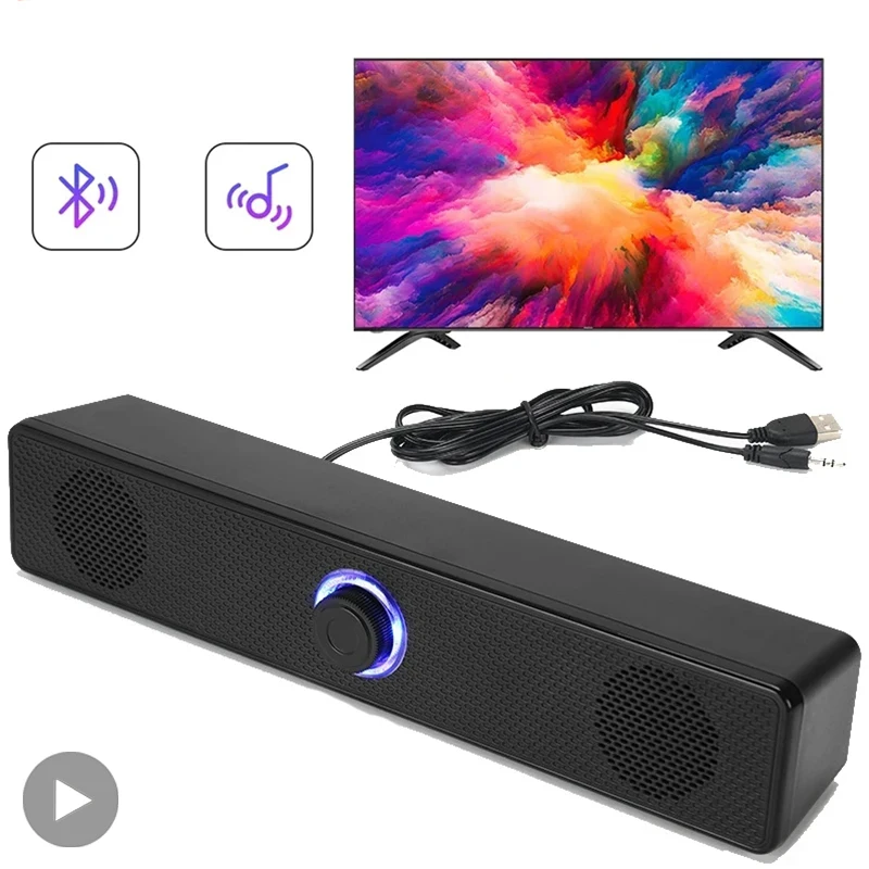 Audio Music Center - Soundbar computador pc tv portátil desktop