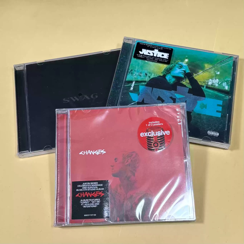 Audio Musically - CD 'Justice', 'Changes', 'Swag' Justin Bieber