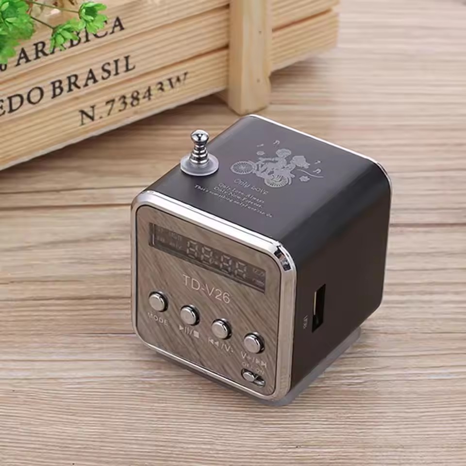Audio Music Center - Caixa de Som Portátil Bluetooth FM
