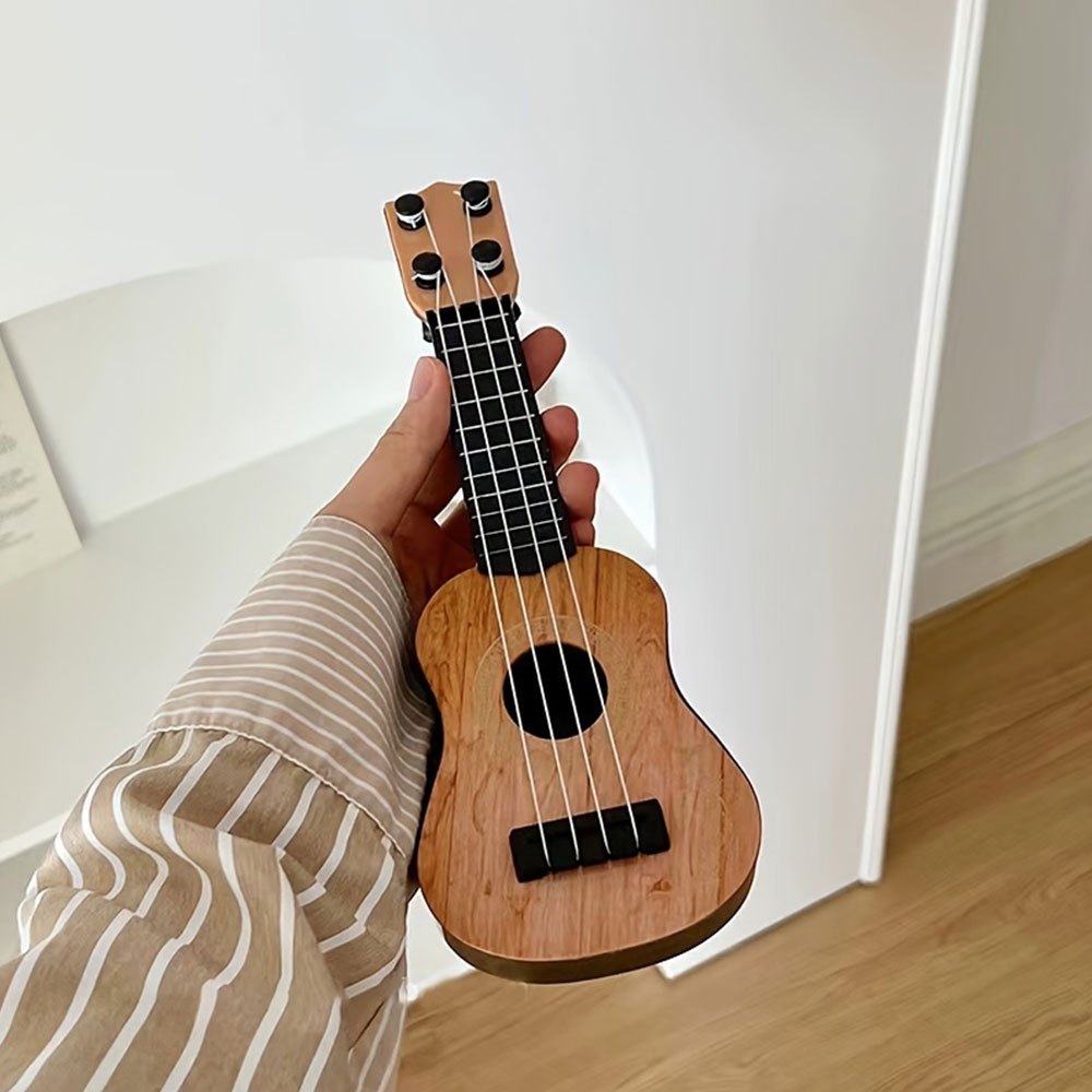Mini brinquedo de guitarra uku - Ukulele Beginner Kit avaliação e preço