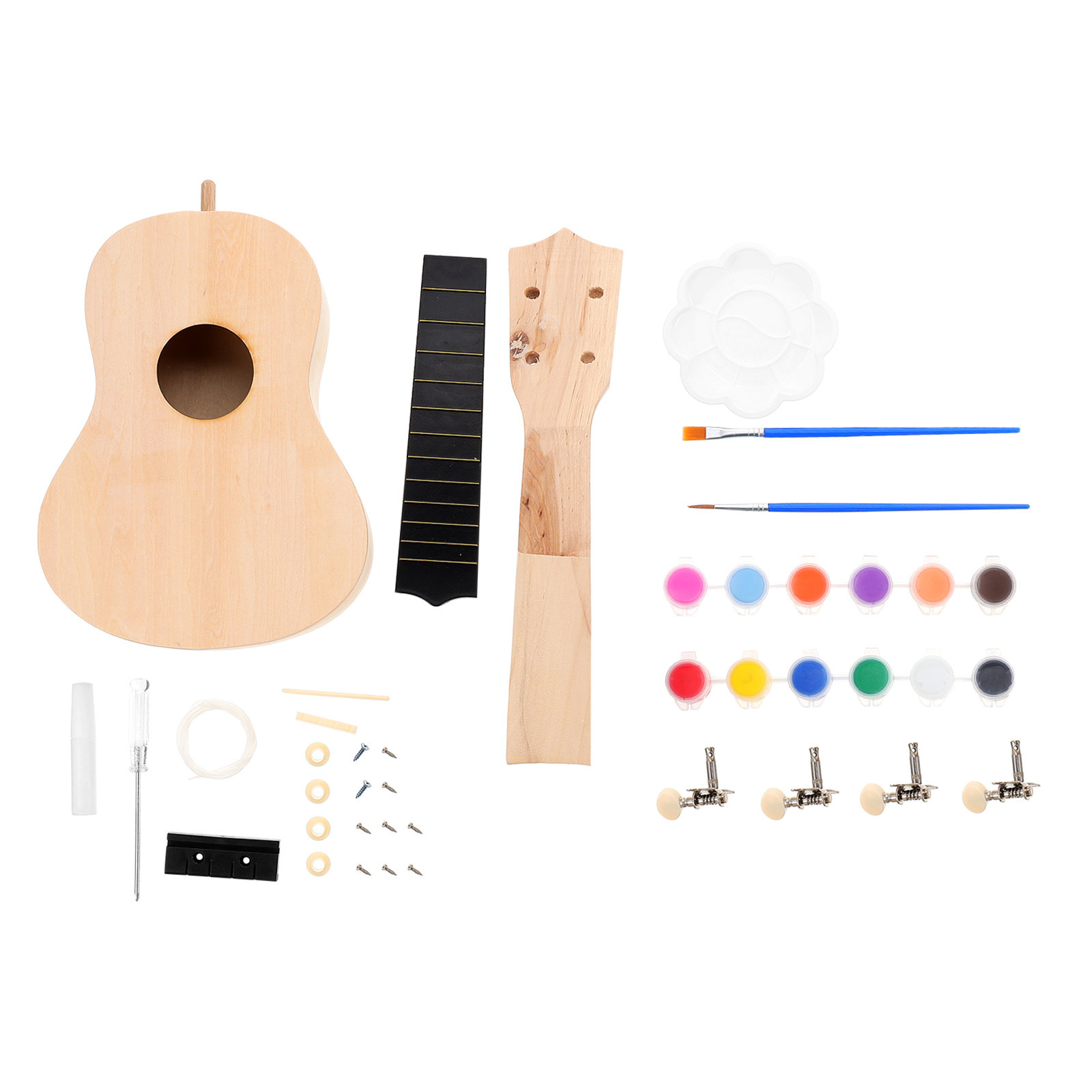 1 Conjunto de Kit de Ukulele D - Ukulele Beginner Kit avaliação e preço