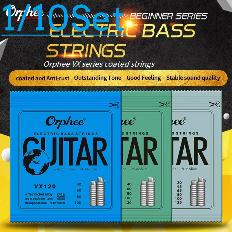 Orphee 4/5/6 cordas de baixo e - Bass Guitar Strings avaliação e preço