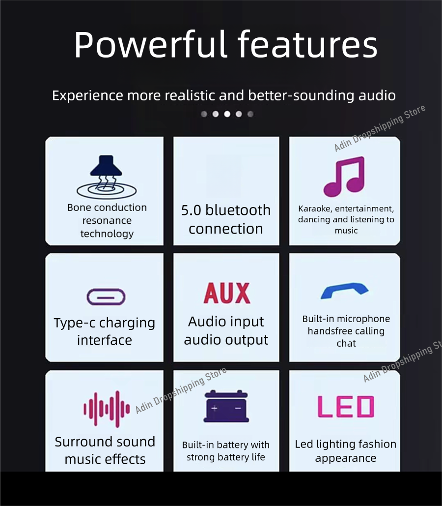 Adin 26w vibração bluetooth al - Audio Music Center avaliação e preço