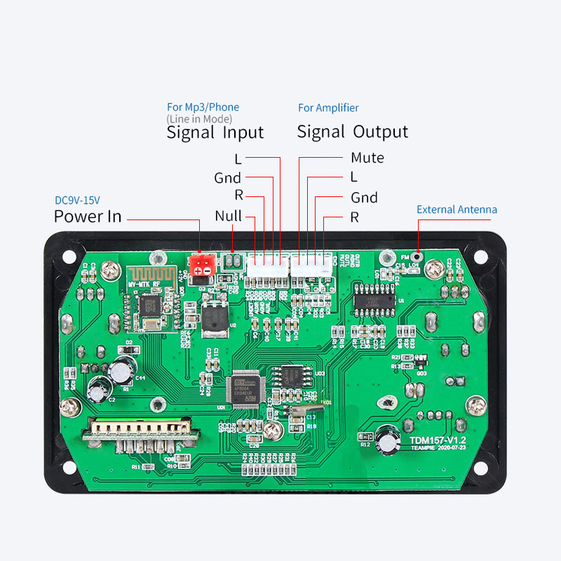 Módulo reprodutor lcd unisiano - Audio Music Play avaliação e preço