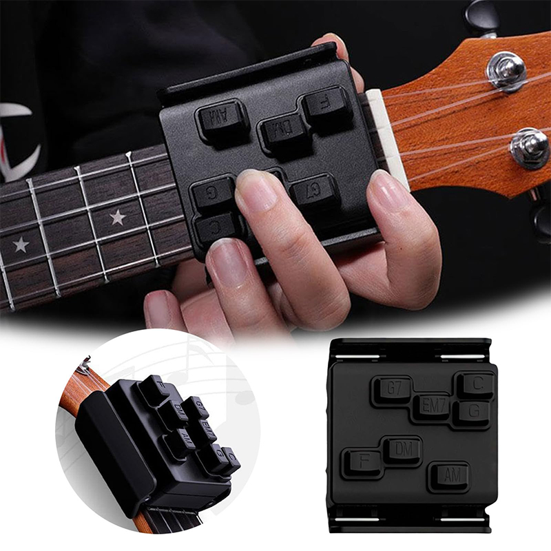 Prensa de acordes de ukulele s - Ukulele Beginner Kit avaliação e preço