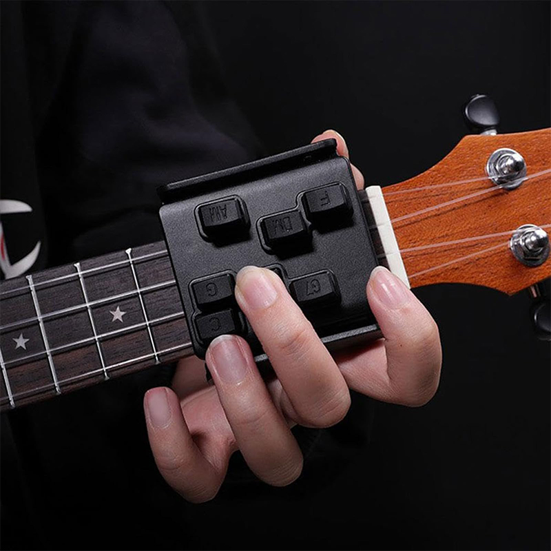 Prensa de acordes de ukulele s - Ukulele Beginner Kit avaliação e preço