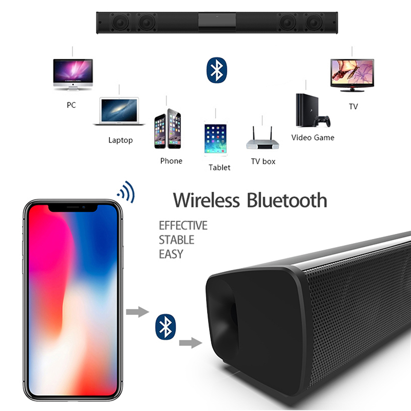 40w sem fio bluetooth 5.0 soun - Audio Music Center avaliação e preço