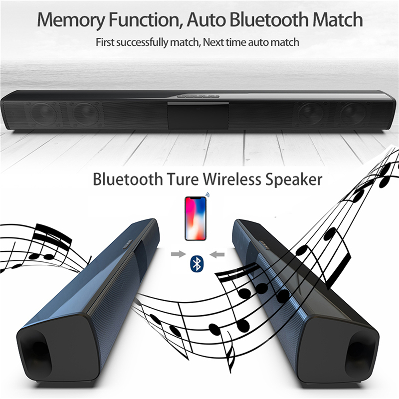 40w sem fio bluetooth 5.0 soun - Audio Music Center avaliação e preço
