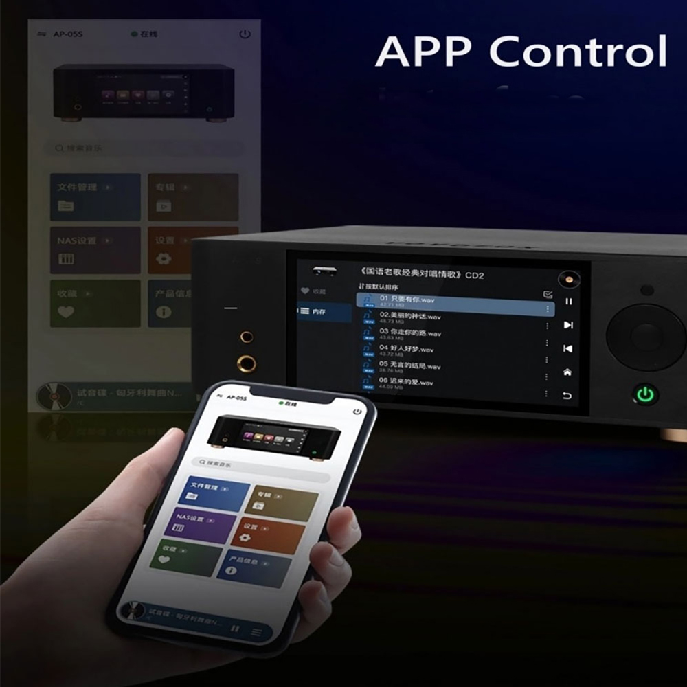 VOVOFOX-HiFi AP05S Reprodutor  - Audio Music Play avaliação e preço