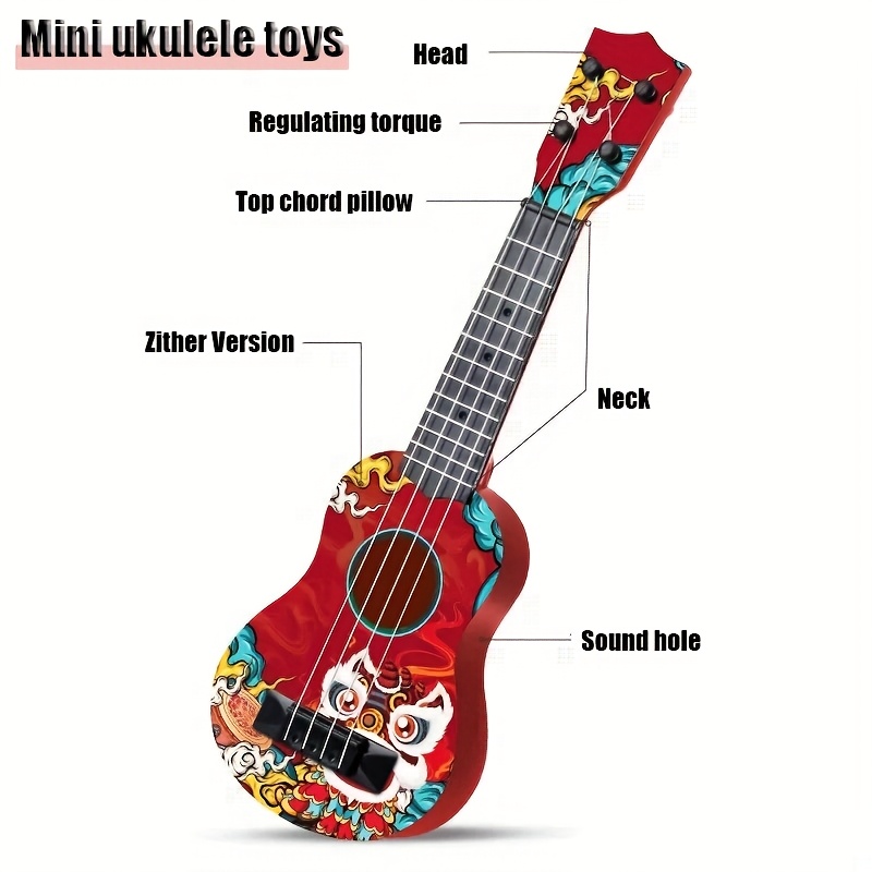 Ukulele Mini de 17,5 Polegadas - Ukulele Beginner Kit avaliação e preço