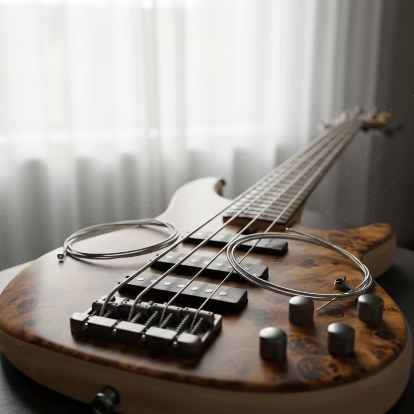 Cordas para Baixo de 5 Cordas: - Bass Guitar Strings avaliação e preço