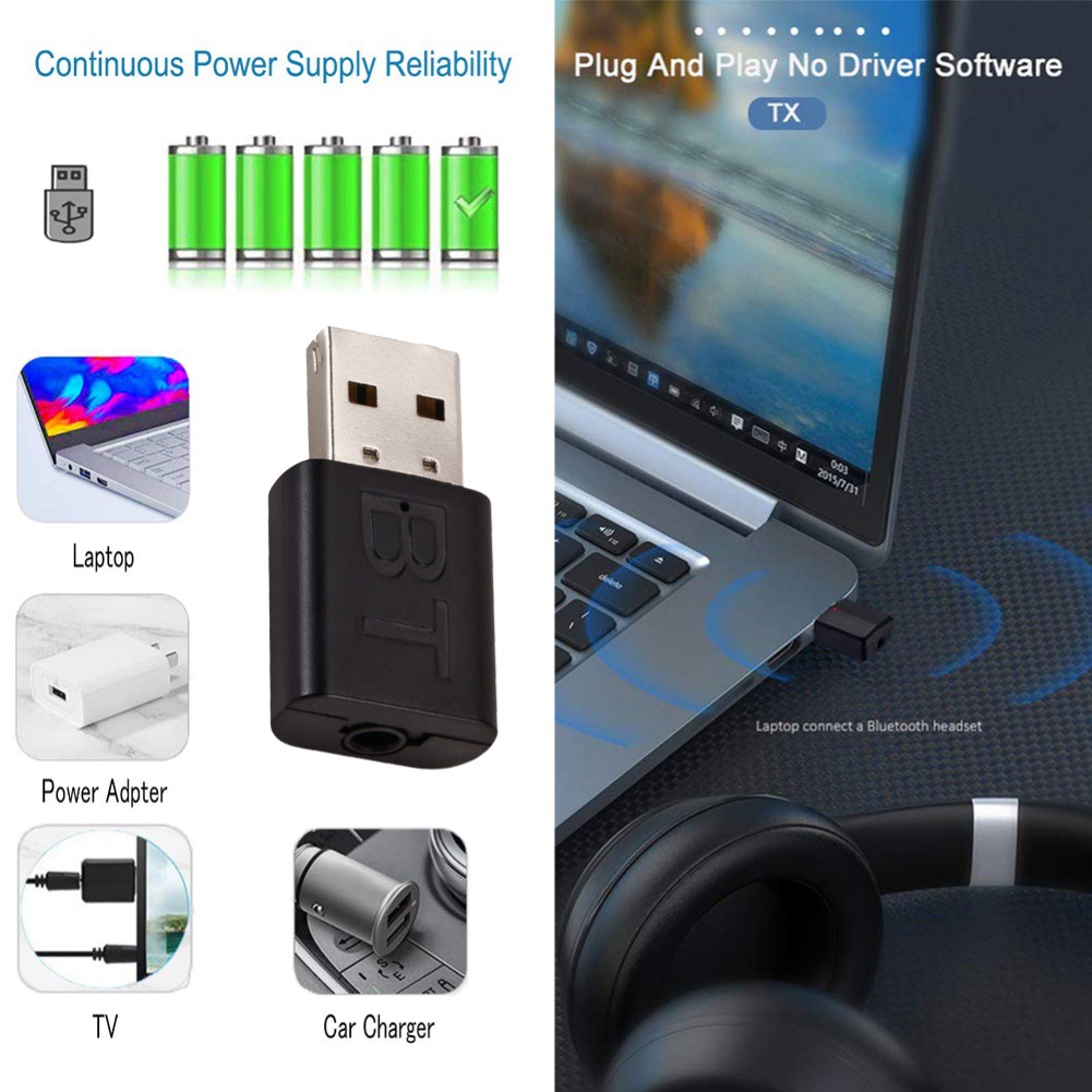 Receptor Bluetooth USB 2 em 1, - Audio Music Play avaliação e preço
